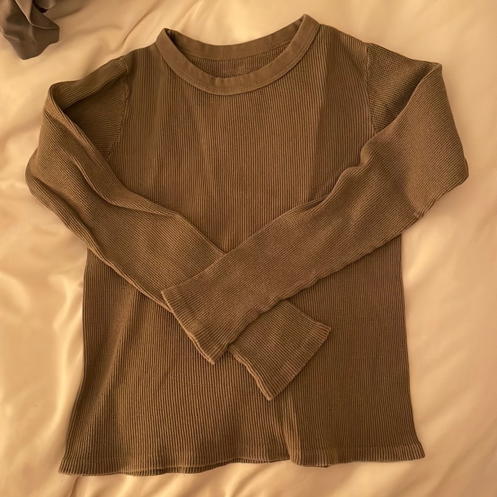 Brandy Melville taupe thermal